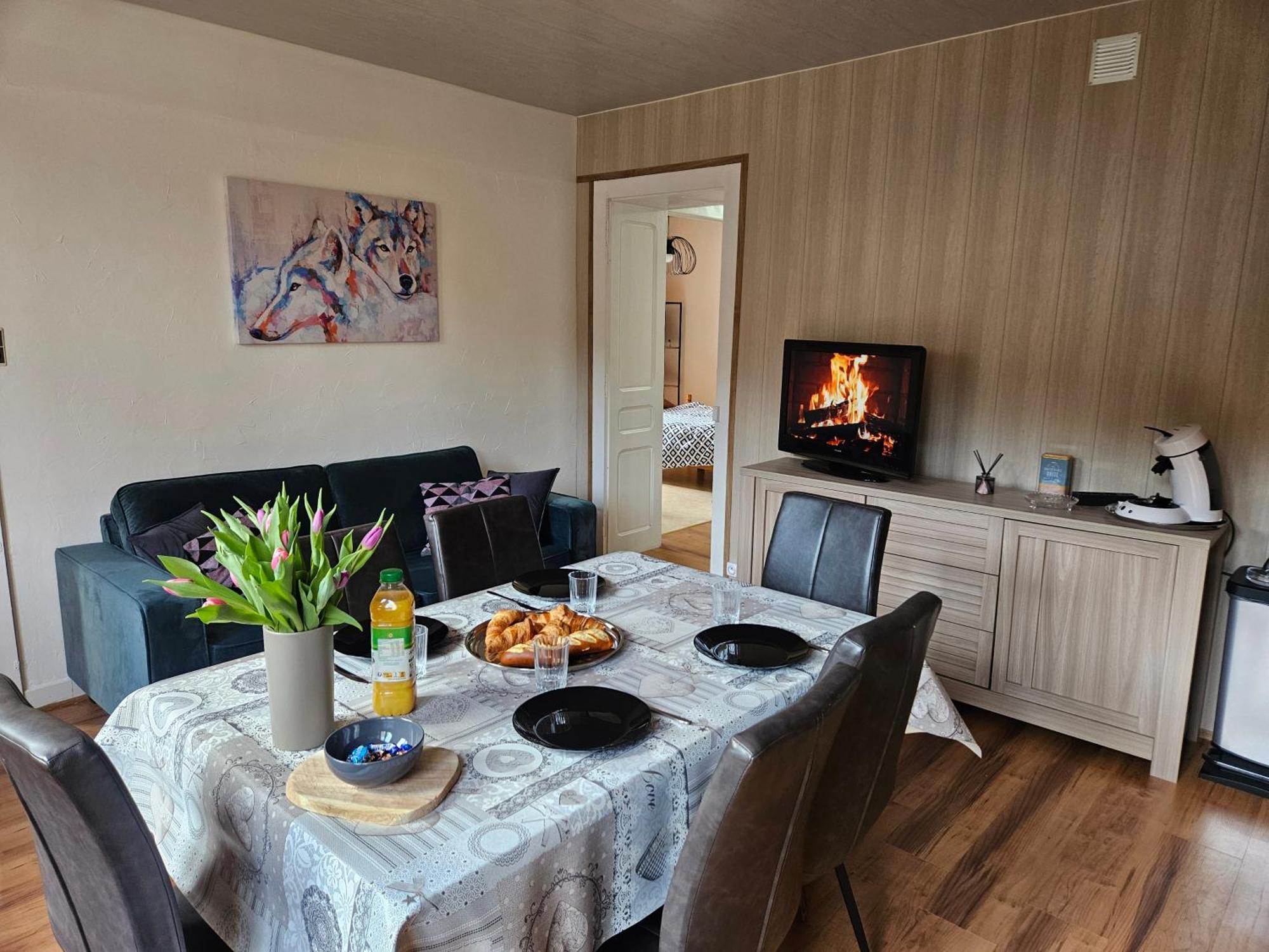 Appartement Chaleureux Gerardmer Proche Foret ภายนอก รูปภาพ